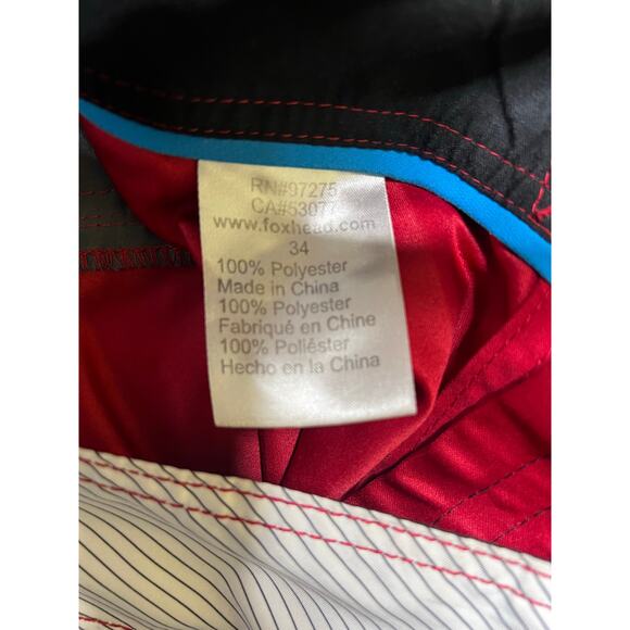 Vintage Y2K Fox Racing boardshorts, Surf , Skater unisex size 34 Summer / casual - Picture 4 of 10